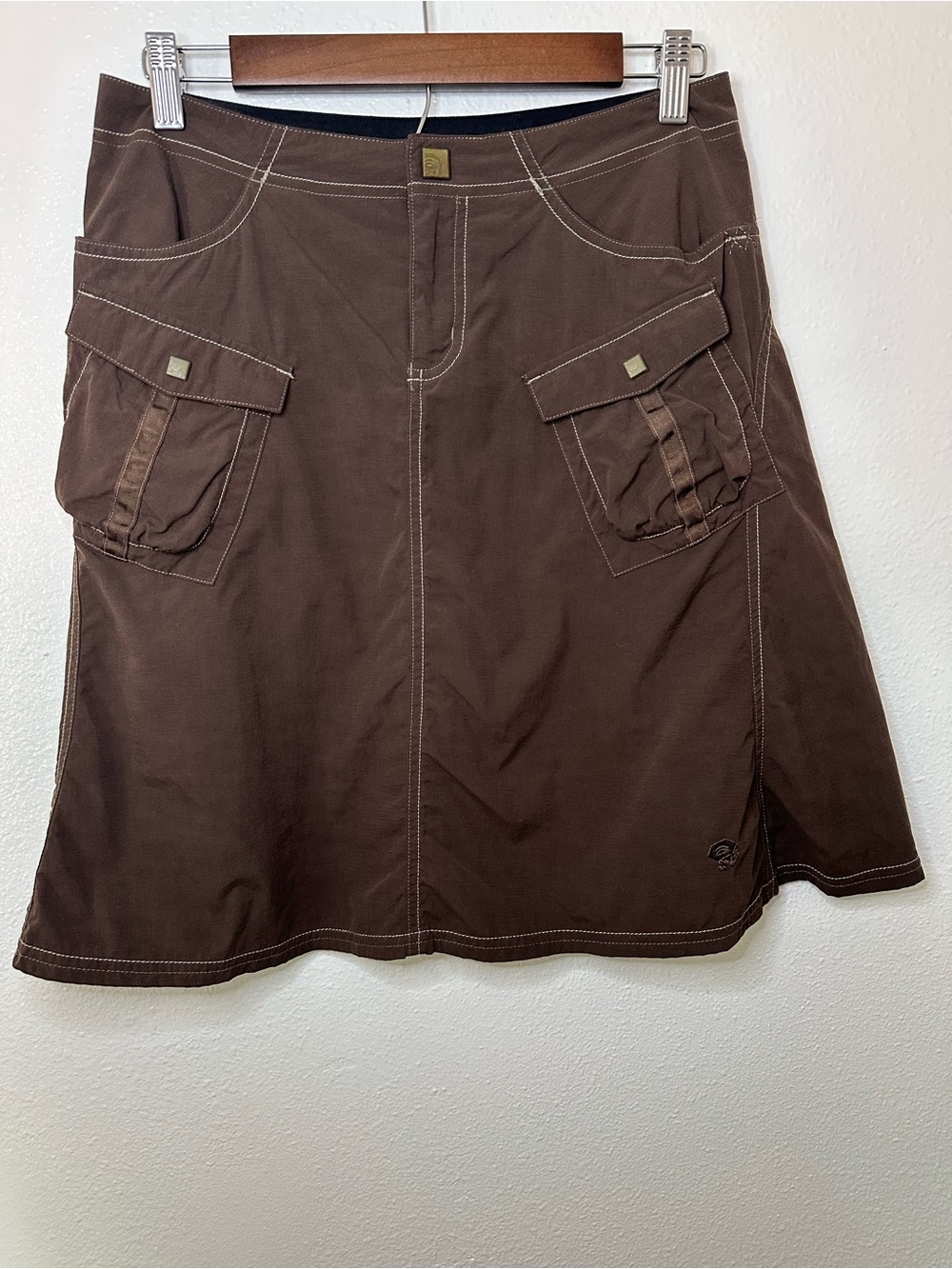 Mountain Hardwear Brown Cargo Pocket Skirt - Picture 1 of 11